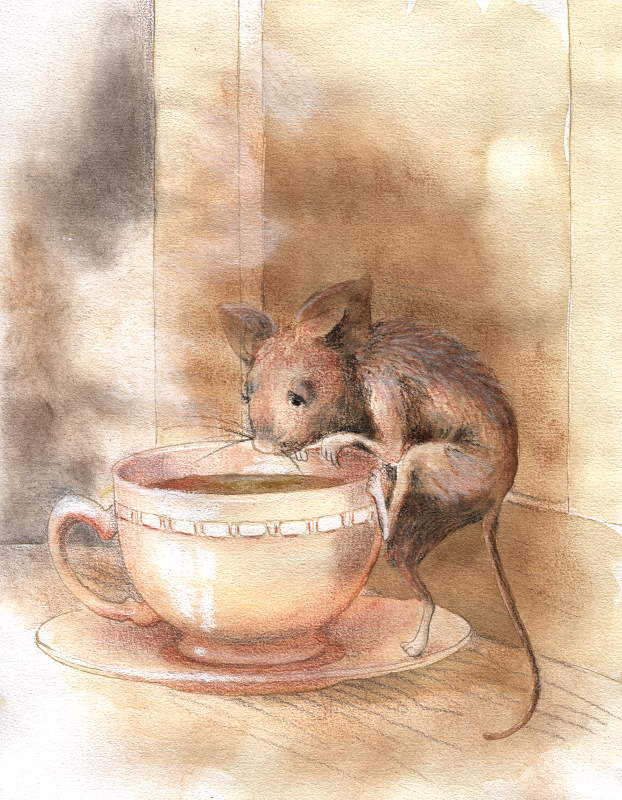 The Mouse Who Has Fallen Into a Teacup